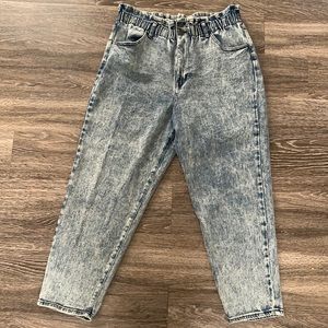 Wild Fable High Waisted Acid Wash Jean Size 16